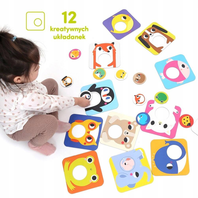 Puzzle Z Dziurką Maluchy 18M+ CzuCzu_4