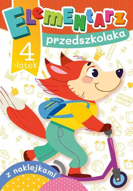 Elementarz Przedszkolaka 4-Latek Edukacja Dorota Krassowska 4+ Skrzat_1