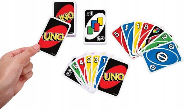 KARTY UNO GRA KARCIANA TOWARZYSKA 7+ Mattel_5
