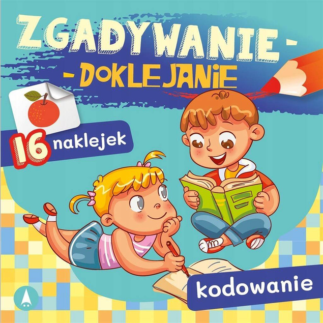 Zgadywanie Doklejanie Kodowanie 16 Naklejek Sabina Grabias 5+ Skrzat_1