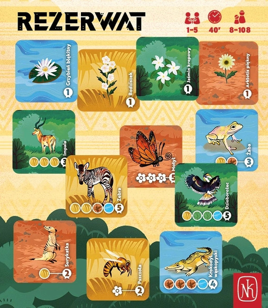 Rezerwat gra rodzinna Nasza Księgarnia