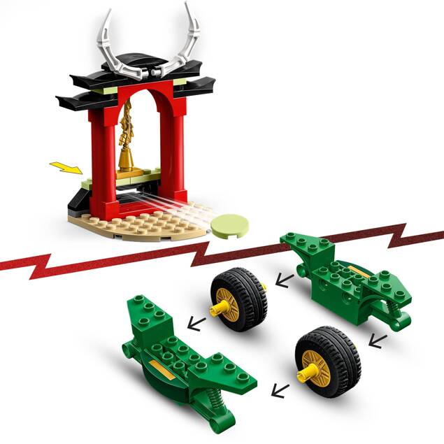 LEGO Ninjago Motocykl Ninja Lloyda 64 el. 4+ 71788_5