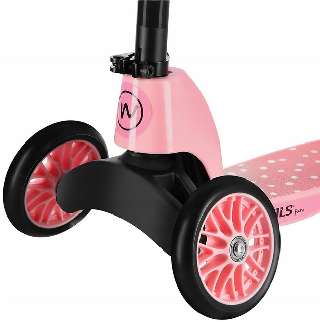 Hulajnoga Dziecięca Trójkołowa Regulowana Składana NILS HLB202_2