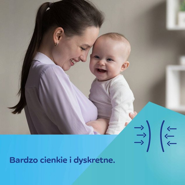 Canpol Wkładki Laktacyjne CHŁONNE Białe Ulepszone ŻELUJĄCE 120 Sztuk 1/652_2