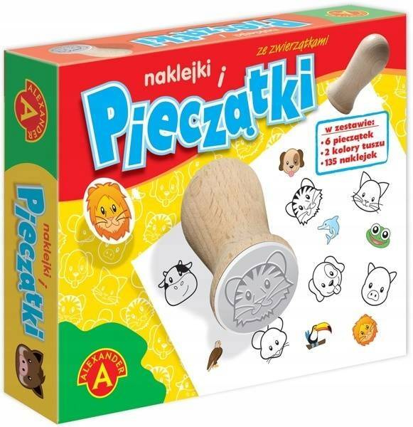 DUŻE PIECZĄTKI NAKLEJKI BUŹKI stempelki dla dzieci_1