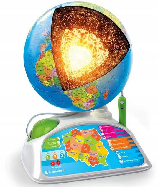 Globus Interaktywny Edukacyjny Eduglobus Premium Aplikacja 7+ Clementoni_4