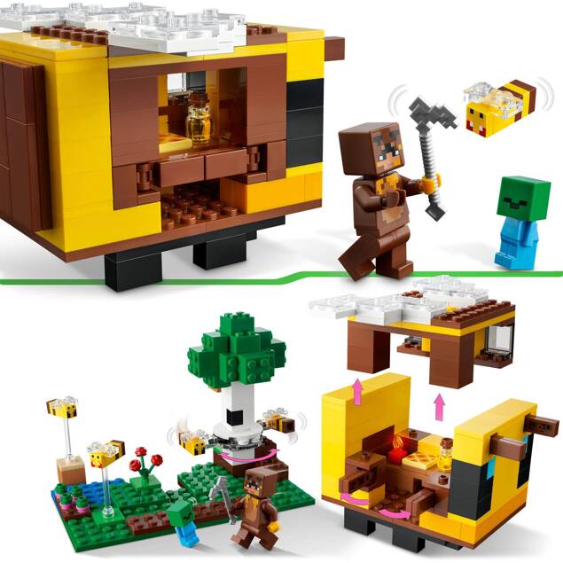 LEGO Minecraft Pszczeli Ul 245 el. 8+ 21241_3