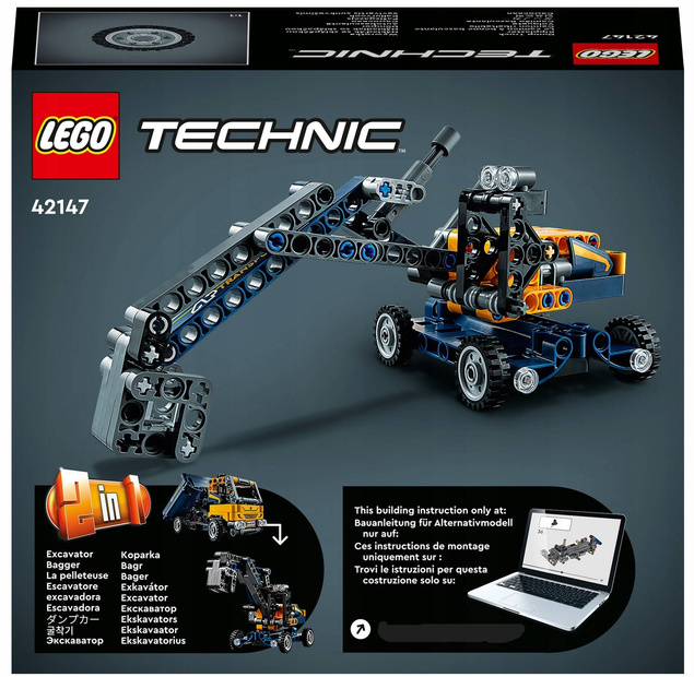 LEGO Technic Wywrotka 177el, 7+ 42147_3