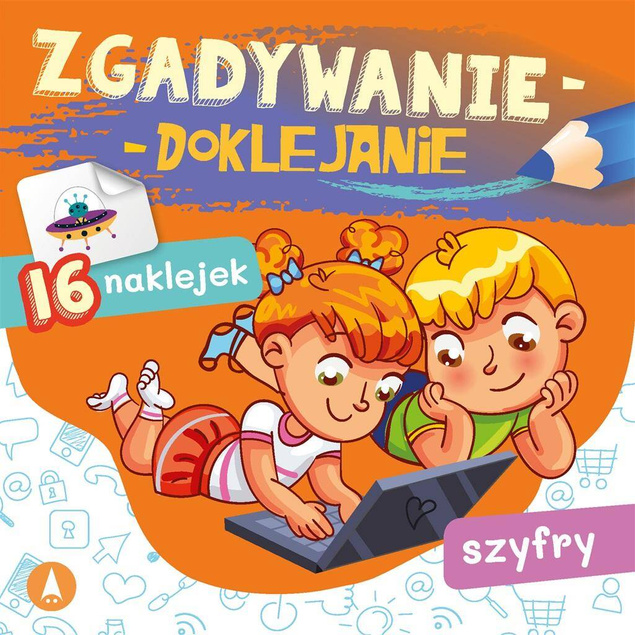 Zgadywanie Doklejanie Szyfry Zagadki Zgadywanki 16 Naklejek 5+ Skrzat_1