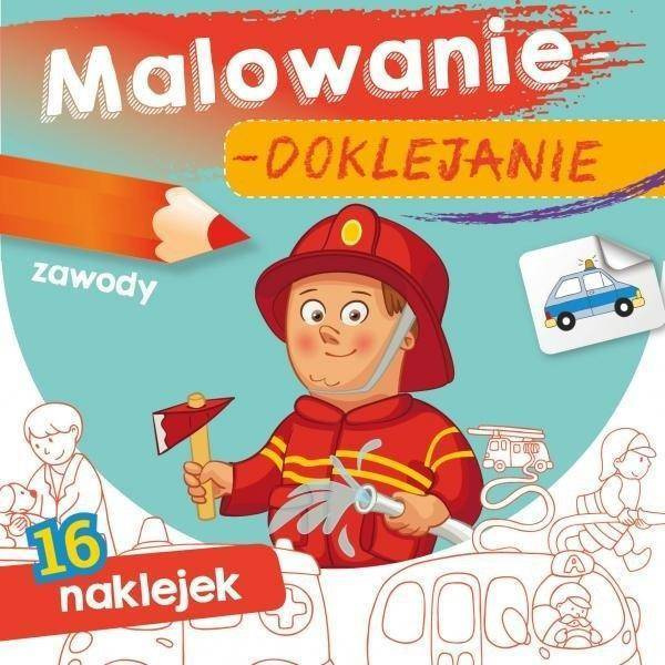 Malowanie Doklejanie Zawody 16 Naklejek 3+ Skrzat_1