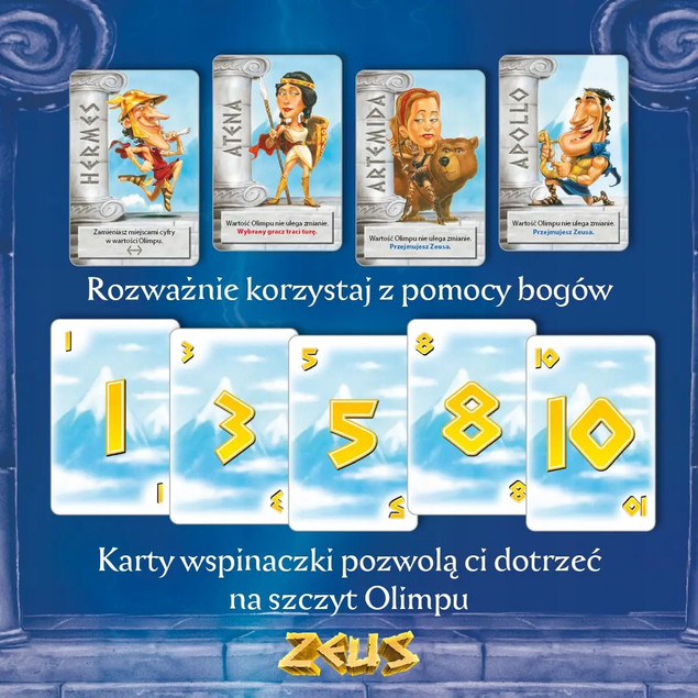 Zeus edycja polska gra planszowa opakowanie