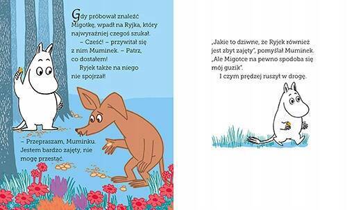 Muminek i Urodzinowy Guzik Tove Jansson 3+ HarperKids_2