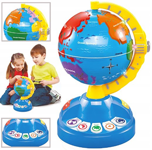 interaktywny globus dla dziecka