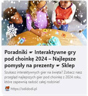 Interaktywne gry pod choinkę 2024