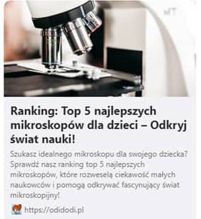 Ranking TOP 5 najlepszych mikroskopów dla dzieci