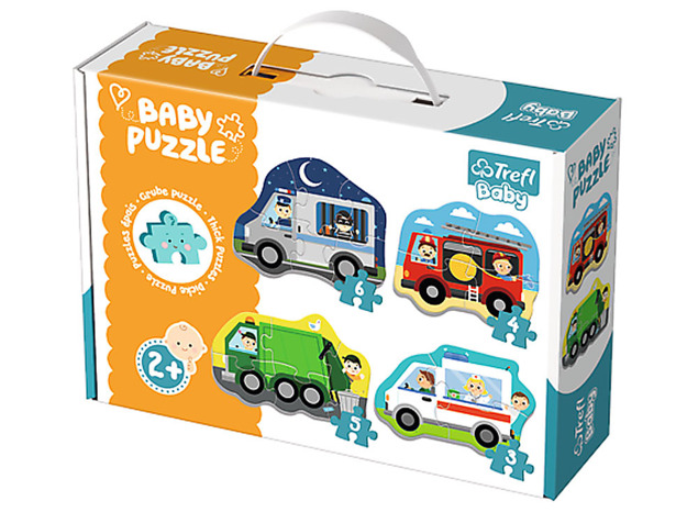 puzzle Baby Classic Pojazdy