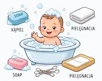 Higiena dziecka i akcesoria pielęgnacyjne