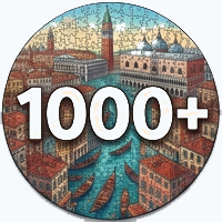 Puzzle 1000 elementów i więcej