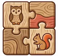 Puzzle drewniane dla dzieci