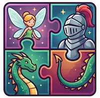 Puzzle dla dzieci z bohaterami bajek