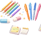 Przybory do pisania, długopisy i markery
