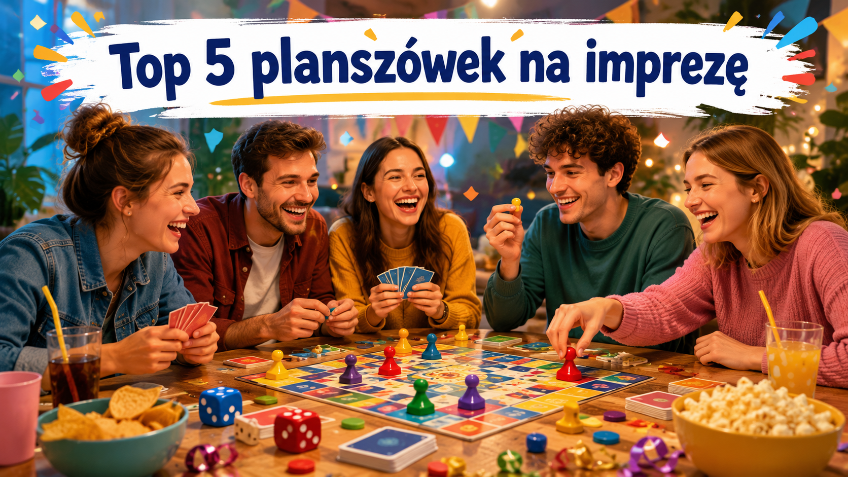 Gry Planszowe na Imprezę 🥳| Ranking TOP 5