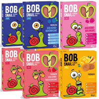 Pyszne przekąski dla Dzieci Bob Snail już dostępne do wysyłki.     