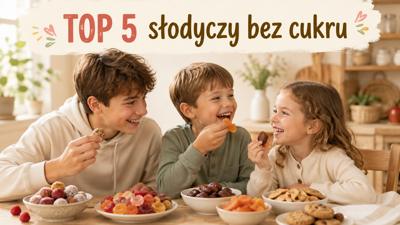 Słodycze bez cukru | TOP 5 propozycji