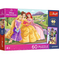 Trefl Puzzle PPK, Disney Princess 60 el. Siła w koronie + plakat