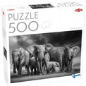 Puzzle 500 elementów Słonie Tactic