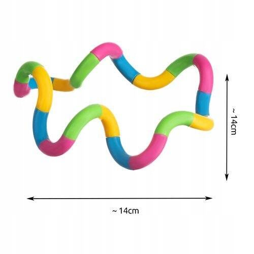 ZABAWKA ANTYSTRESOWA FIDGET TOYS WĄŻ SENSORYCZNA