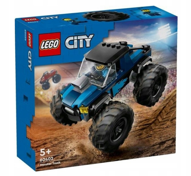 LEGO City Niebieski Monster Truck 148el. 5+ 60402