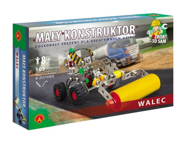 Kreatywna Zabawka Mały Konstruktor II - WALEC