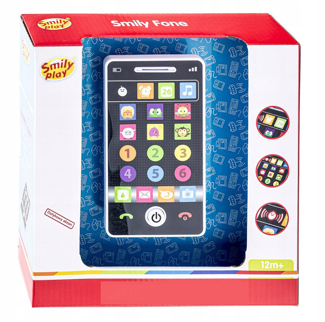 Zabawka Edukacyjna Dla Dziecka TELEFON INTERAKTYWNY 12M+ Smily Play