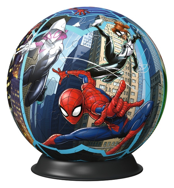 Puzzle Ravensburger Kula 3D Spiderman 72 elementy