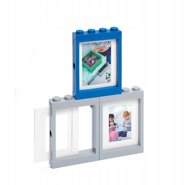 LEGO Ramka na Zdjęcia Czarna 19x27 cm z Passe-Partout