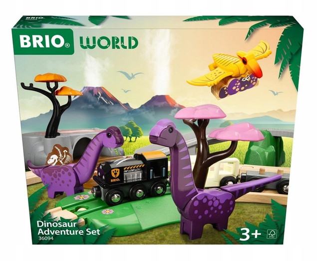 Brio 36094 Zestaw przygodowy dinozaurów