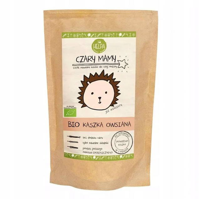 Kaszka Owsiana Ekologiczna Bez Cukru Helpa 200g