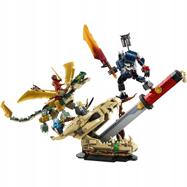 LEGO NINJAGO 71871 Bitwa o Smocze Ostrze – Zestaw 1016 el.