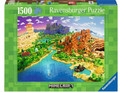 Puzzle 1500 elementów. World of Minecraft Ravensburger