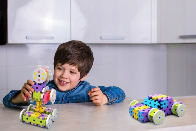 Meli Basic Building Site - klocki konstrukcyjne Site 4in1