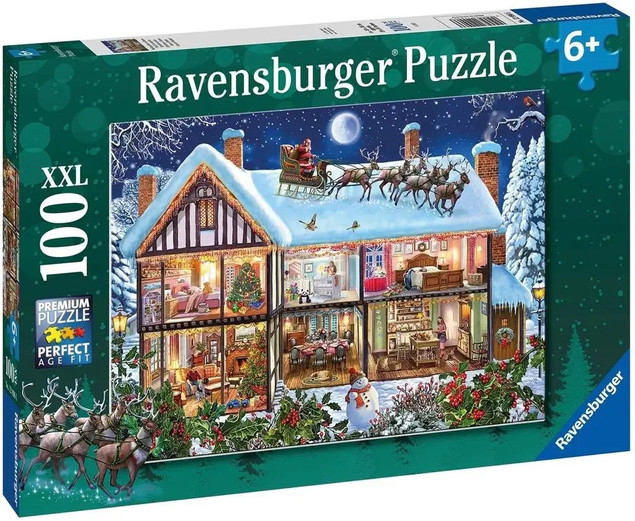 Ravensburger Puzzle XXL 100 W święta