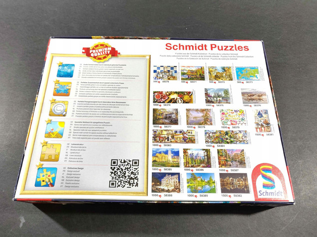 Puzzle Schmidt Spiele 1000 el. Premium Quality Stół do układania puzzli G3