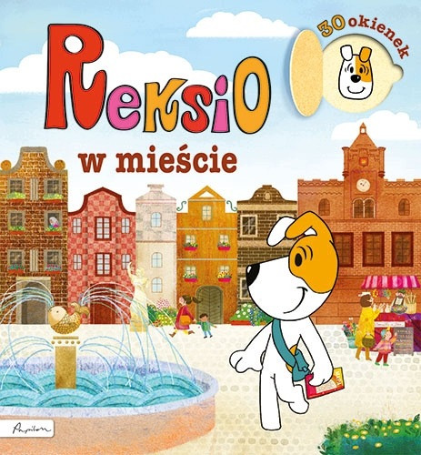 Reksio w mieście. Książka z okienkami Maria Szarf