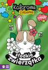 Kolorowanka Kolorowa zabawa. Słodkie zwierzątka + Naklejki