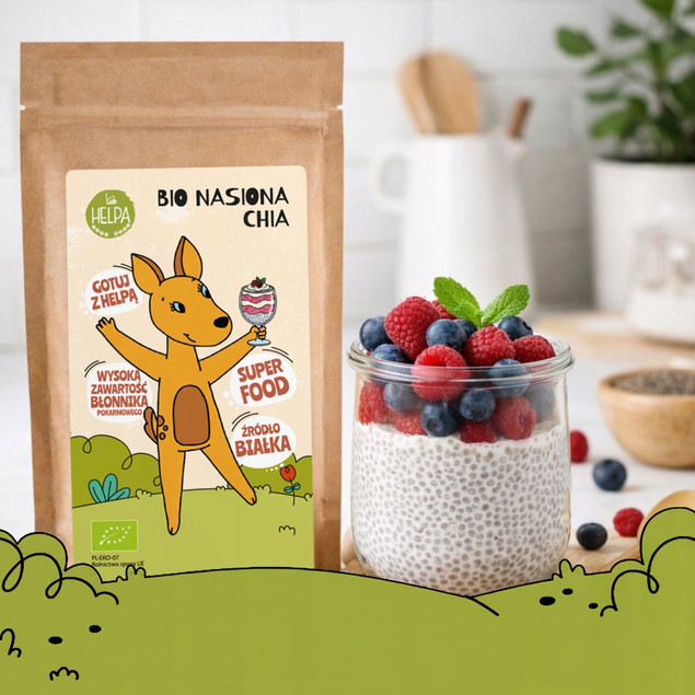 Bio Nasiona Chia 300 g HELPA ekologiczne