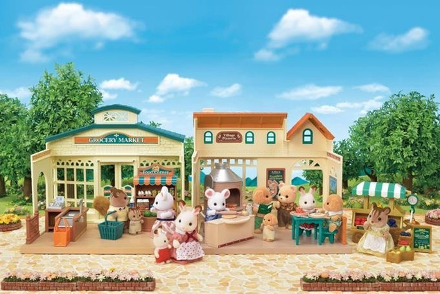 Sylvanian Families Pizzeria z ceglanym piecem