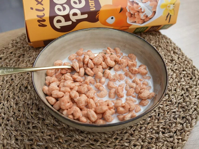 Płatki Śniadaniowe Peep Peep Waniliowe 25g