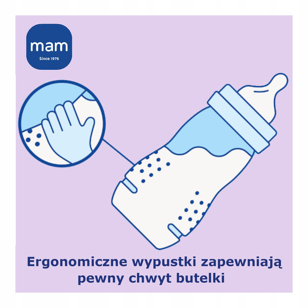 MAM Baby Perfect Start butelka do karmienia antykolkowa zielona 0m+, 160 ml