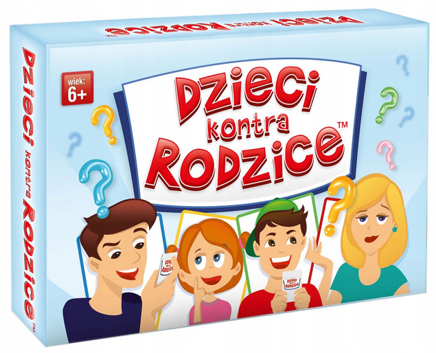 Zestaw gier Dzieci Kontra Rodzice 6+ Kangur